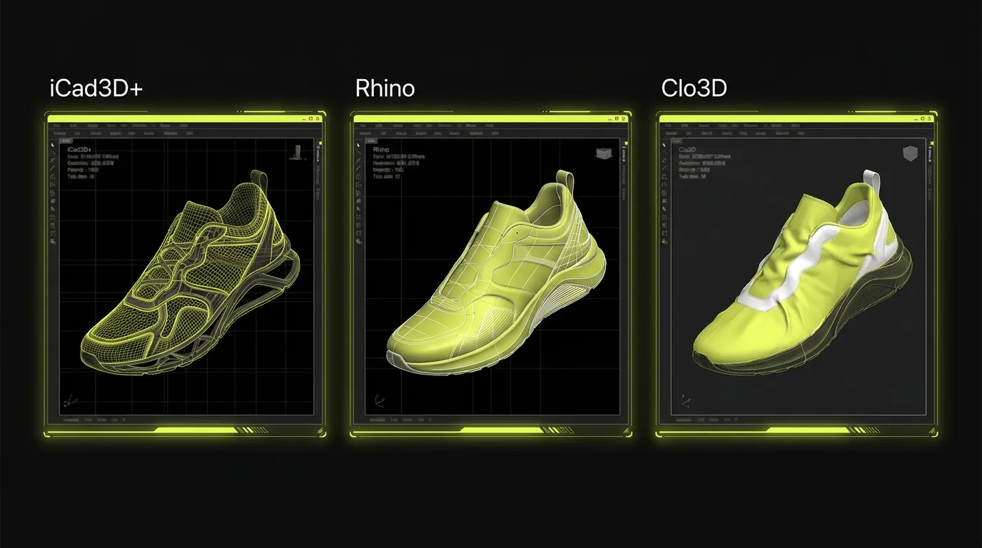 I tre software a confronto: Icad Universe, Rhino, Clo3D