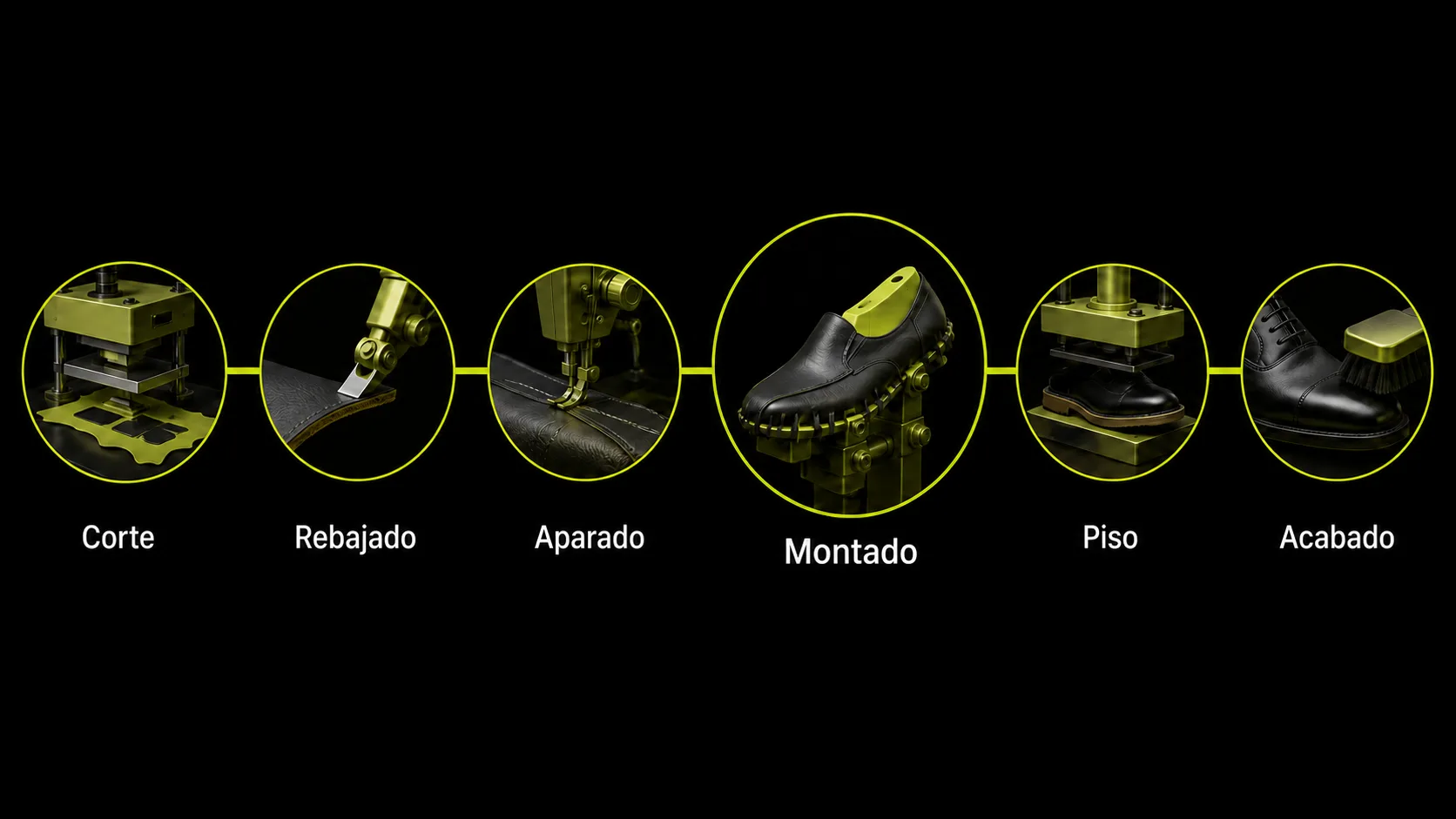 Las ocho estaciones de fábrica por las que pasa un par de zapatos, del corte al empaquetado