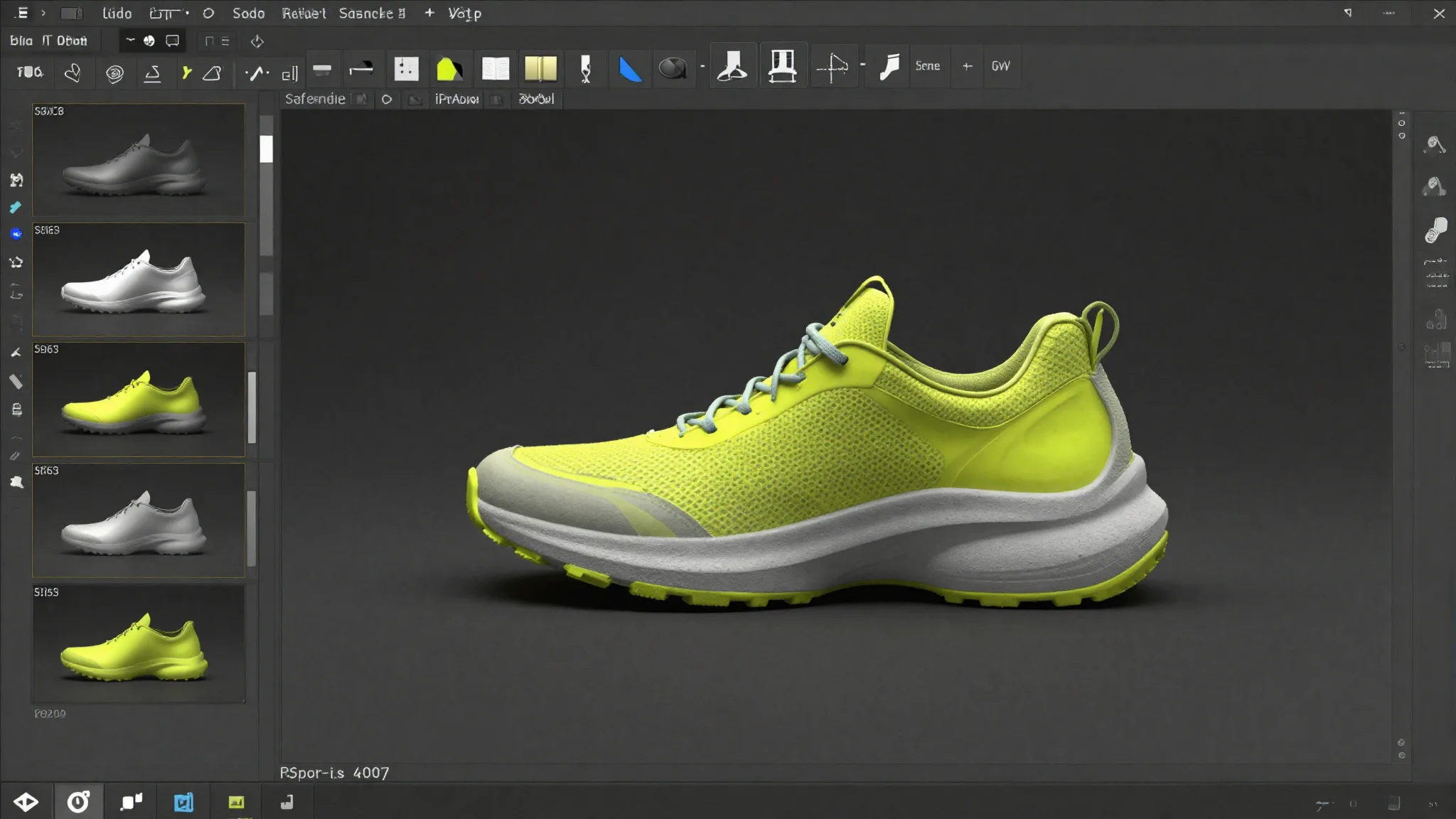 Pannello Render in Icad Universe